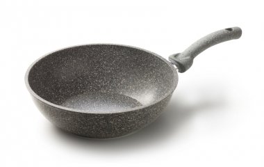 granit diamantová pánev wok 28 cm indukce s poklicí