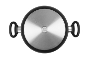 Titanový hrnec 28 cm s poklicí 13,5 cm vysoký SKK Titanium 2000 non stick Light